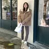 Chaqueta de Algodón Genuino para Mujer 2026 Estilo Nuevo Invierno Negro Petite Engrosada Abrigo Chaqueta Chaqueta de Algodón Plumas Chaqueta Acolchada