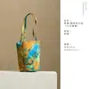 Juego de té de algodón tejido estilo chino tradicional y bolsa de almacenamiento para tetera, bolsa portátil engrosada para viajes, bolsa para bolsitas de té de tamaño grande para ceremonias de té