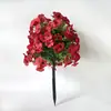 Artículo Popular Transfronterizo: 189 Arreglos Florales Artificiales de Violetas Moradas para Decoración del Hogar, Patio y Jardín, Accesorios de Ramo de Flores Falsas de Plástico