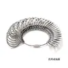 [Un Lote] Anillo Medidor de Anillos Herramienta de Cribado de Tallas de Anillos 0-13 Código US Código Inglés Comercio Exterior