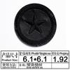 Autoadesivo bordado adesivos de pano computador bordado selos moda moda marca DIY preto emblema de couro vestuário patch decorativo