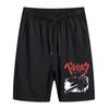 Estilo de Espada Berserk Animación Legendaria Pantalones Cortos Casuales Periféricos Verano Moda de Hombre y Mujer Pantalones Deportivos Holgados