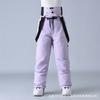 Nuevos pantalones de esquí unisex de talla grande, estilo similar, de una tabla, de doble tabla, impermeables, a prueba de viento, soporte para comercio electrónico, distribución, entrega