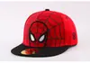 Gorra Infantil de Spider-man Primavera y Verano Nueva Gorra Infantil Moda Europea y Americana Dibujos Animados Gorra de Béisbol Comercio Exterior Plana Along Gorra Hip Hop