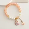 Pulsera de Joyería de Nuevo Estilo, Joyería de Cuentas de Cristal Estilo Coreano, Pareja, Estudiante, Pulsera Infantil, Joyería para Niñas al por Mayor