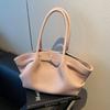 Bolso Tote de Gran Capacidad Transfronterizo Ala con Pliegues 2026 Bolso de Hombro de Moda Diseño de Nicho Casual Bolso de Hombro