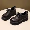Novas Moda Primavera e Verão 2026 Sapatos de Moda para Exportação, Mocassins de Couro Macio com Solado Macio, Sapatos Femininos Versáteis com Solado Grosso, Transfronteiriço