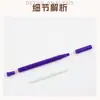 Empaque de Pluma Delineador de Ojos Colorido Material de Empaque Pluma Delineador de Ojos con Punta de Algodón Multicolores Tubo Vacío de Empaque Núcleo de Algodón Empaque de Pluma Delineador de Ojos de Gran Capacidad