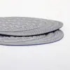 Palmilha esportiva com massagem de impacto masculina e feminina alta elasticidade absorção de choque almofada completa pode ser cortada antiderrapante leve palmilha para esportes de lazer
