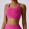 Traje Deportivo para Mujer de Estilo Lulu Transfronterizo Color Nude a Prueba de Impactos para Entrenamiento al Aire Libre, Pilates, Yoga