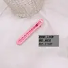 Grampo de Cabelo Ondulado Colorido Criativo Coreano Brilhante para Meninas Acessórios de Cabelo Clip Lateral Clip para Franja