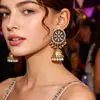 Pendientes Transfronterizos Estilo Indio, Pendientes Estilo Étnico, Pendientes Largos Versátiles Elegantes Retro Hechos a Mano para Mujer