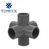 Pvc tridimensional ângulo reto seis vias faça você mesmo sapateira acessórios ângulo reto conexão de tubo de abastecimento de água 20-50