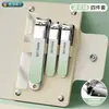Estuche para cortaúñas kit de manicura herramientas para uñas seiko alemán cortaúñas ruidoso caliente kit de cortaúñas
