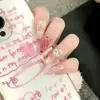 Uñas Portátiles en Caja Transparente al por Mayor para Tiendas Físicas, Parches para Uñas Artísticas, Pegatinas de Uñas Terminadas, Uñas Postizas Removibles