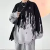 Estilo Coreano Diseño Deshilachado Versátil Prendas de Punto para Hombre Otoño e Invierno Nicho Holgado Perezoso Casual Prendas de Punto Holgadas