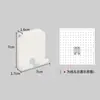Accesorios para panel perforado ganchos decorativos estante de almacenamiento de agujero redondo organizador de escritorio de montaje en pared pegatinas magnéticas