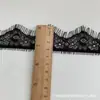 Borda de Renda para Cílios com 3,5cm de Largura Renda de Nylon Não Elástica Acessórios para Vestuário Véu de Vestido de Noiva Novo Estilo Acessórios para Lingerie