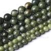 Jade del Sur Natural Cuentas Sueltas Jade Canadiense Accesorios Terminados Pulsera Collar Joyería con Cuentas Mayoreo