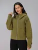 Chaqueta Deportiva con Capucha y Cremallera de Terciopelo Otoño e Invierno Nuevo Estilo para Buceo para Mujer Sudadera Holgada Casual Top de Yoga
