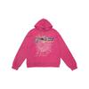 Al por mayor transfronterizo Sudadera con capucha de terciopelo pesado Spder555 Marca de tendencia europea y americana Sudadera de moda para hombres y mujeres Parejas Invierno