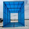 Estación de Lavado de Autos Totalmente Cerrada para Sitios de Construcción, Lavadora de Ruedas para Vehículos de Ingeniería, Lavadora de Ruedas Automática Tipo Túnel con Sensor