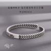 Pie Plata 9999 Pulsera de Plata Esterlina Femenina Sansheng Albaricoque Tailandés Hoja de Ginkgo Pulsera Sólida Torcida Regalo Tanabata para Novia