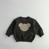 Ropa para niños suéter de bebé 2026 otoño e invierno nuevo jersey de imitación de terciopelo de visón para niños estilo coreano camiseta básica