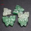 Acessórios para Pulseira, Colar, Brincos DIY de Borboleta com Furo Passante de Jade Dongling Grande, Médio e Pequeno