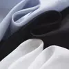 Blusa Top Artística Lavada de Linho Estilo Japonês para o Dia a Dia, Soltinha, Juvenil, com Ombro Caído e Manga Lanterna, Transparente Fina