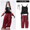 Roupas de Jazz para Meninas Estilo Moderno Cool Doce Roupa de Performance de Jazz Street Dance Conjunto de Moda de Verão para Meninas
