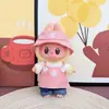 Solo ropa] la primera y segunda generación Labubu muñeco tela tela colgante correa falda sentada fiesta ángel lazo adorable