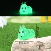 Novo Venda Quente Desenho Animado Lagarta Luminosa Chaveiro Micro Paisagem Acessórios DIY Acessórios de Resina Enfeites de Mesa Carro