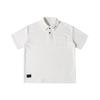 Roupas Masculinas North Boundary Marca Americana Moderna Verão 2025 Nova Camisa Polo Bordada com Gola Camiseta Masculina de Manga Curta Meia Manga