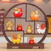 Nuevo Zodiac Chino Oveja Bo Gu Jia Adorno de Exhibición Mascota del Año de la Oveja Sala de Estar Gabinete de Entrada Decoración del Hogar Regalo de Apertura
