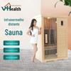 Fornecimento Sala de Sauna de Infravermelho Distante para Casa Sala de Banho a Vapor Sala de Espectro de Frequência Sala de Banho a Vapor Individual Dupla Sala de Sauna Móvel