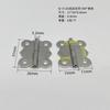 Bisagra Redonda de Encaje Retro Directa de Fábrica Bisagra de Flor de Ciruelo 180 grados Bisagra Cromada Galvanizada Bisagra de Mariposa
