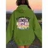 Sudadera con capucha de comercio exterior transfronterizo adecuada para Temuwish Amazon Diseños impresos: Mantente Humilde y Amable