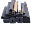 Fabricante de Tira de Vedação de Espuma Tipo D Tira de Vedação de Esponja Autoadesiva Retardante de Chama Semicircular Tira de Vedação de Borracha EPDM