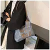 Bolsa Casual Grande Capacidade para Mulheres, Novo Estilo Fashion, Bolsa de Ombro Casual Tote para Mulheres, Bolsa Transversal Versátil para o Dia a Dia