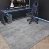 Alfombra para sala de e-sports, tapete para piso de silla de computadora, silla giratoria, silla de e-sports, absorbente de agua, secado rápido, tapete antideslizante, para uso doméstico, resistente a la suciedad, tapete insonorizado