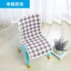 Cojín para Silla Pequeña de Jardín de Infancia Cojín para Niños Respaldo Integrado Silla de Madera de Jardín de Infancia Silla de Plástico Cojín con Correa Antideslizante