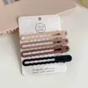 Pinza de Pato Simple y sin Costuras, Pinza Grande para Flequillo, Pasador Elegante, Pinza Lateral para el Cabello, Pasador para la Parte Posterior de la Cabeza