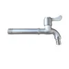 Grifo de Acero Inoxidable 304, Grifo de Lavadora de Apertura Rápida de 1/2 Pulgada, Caño Extendido, Grifo de Doble Uso con una Entrada y Dos Salidas