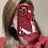 Lindo Gato con Lazo Adecuado para Funda de Teléfono Móvil Año Nuevo Iphone17 15Promax Silicona Serie 16 14 Anti-Caída