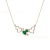 Collar de calabaza Kirin de alta gama, pequeño colgante de calabaza, ágata roja y nácar blanco, disponible para dropshipping y suministro para transmisiones en vivo