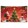 2025 Nuevo Fondo de Tela Banner de Navidad Decoraciones para Fiestas Festivas Banner Decoración Escena Fabricante Suministro