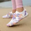 Zapatos de Agua Estilo Nuevo para Hombres y Mujeres, Zapatos de Cinco Dedos Talla Grande, Zapatos de Agua Transpirables para Mujeres, Zapatos de Natación para Parejas de Hombres, Zapatos de Playa