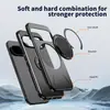Funda Cruzada para Teléfono Google Compatible con Google 11 Pro a Prueba de Caídas Funda Protectora Mecha Soporte Giratorio 360 11A