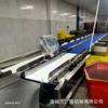 Banda de máquina clasificadora de pollos de raya blanca de doble cara para exportación máquina clasificadora automática de pollos de raya blanca